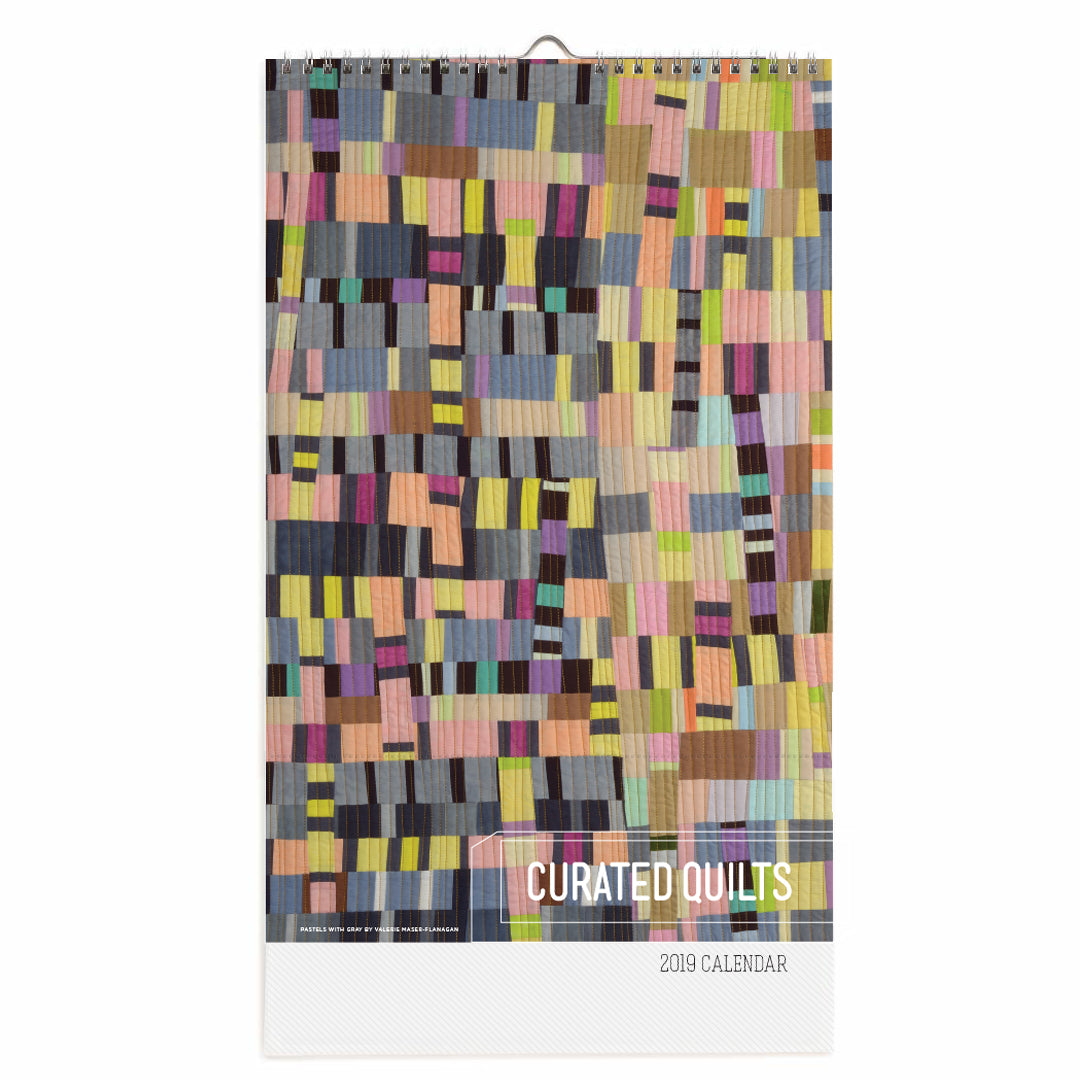 2019 Curated Quilts Wall Calendar