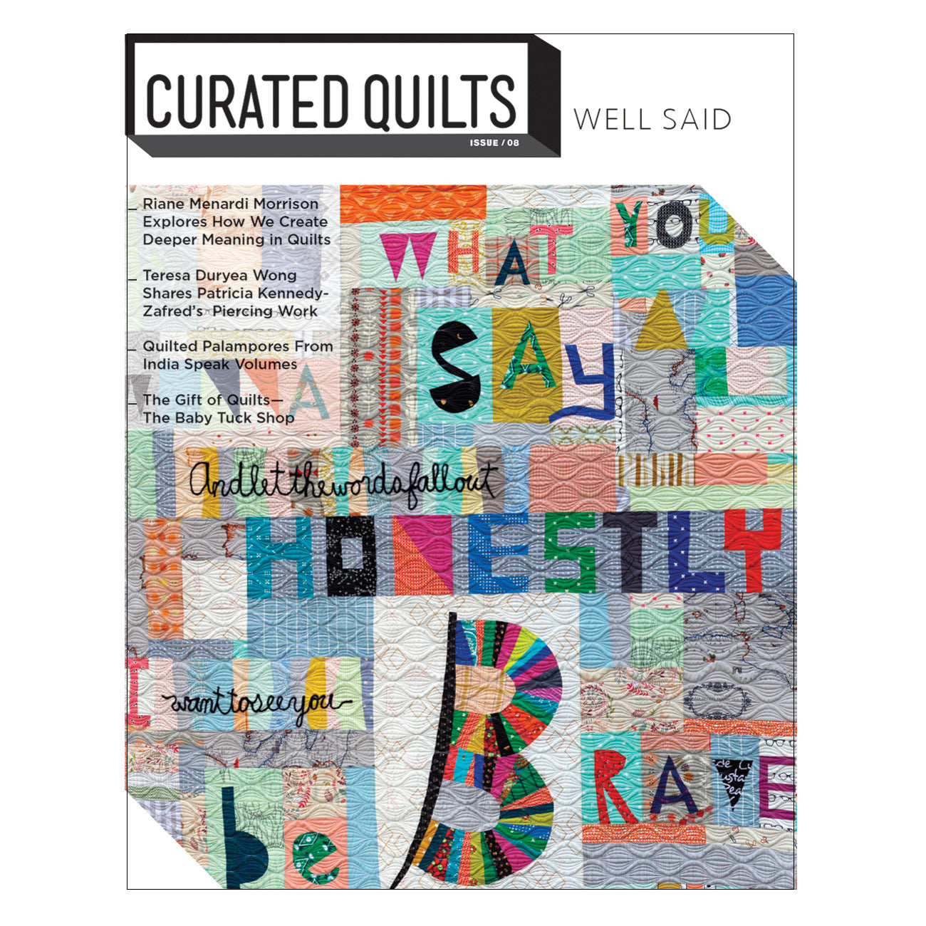 Curated Quilts Quarterly Journal Issue 18 Collaborate