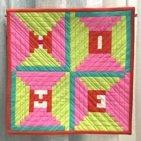 Home is Where the Quilt Is by Nicole Kaplan @patchworkduck