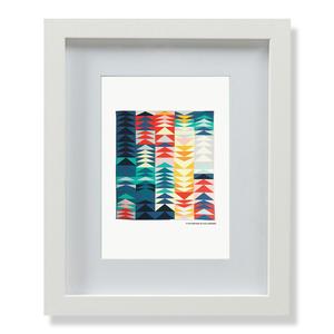Paper Round Quilt - Art Print